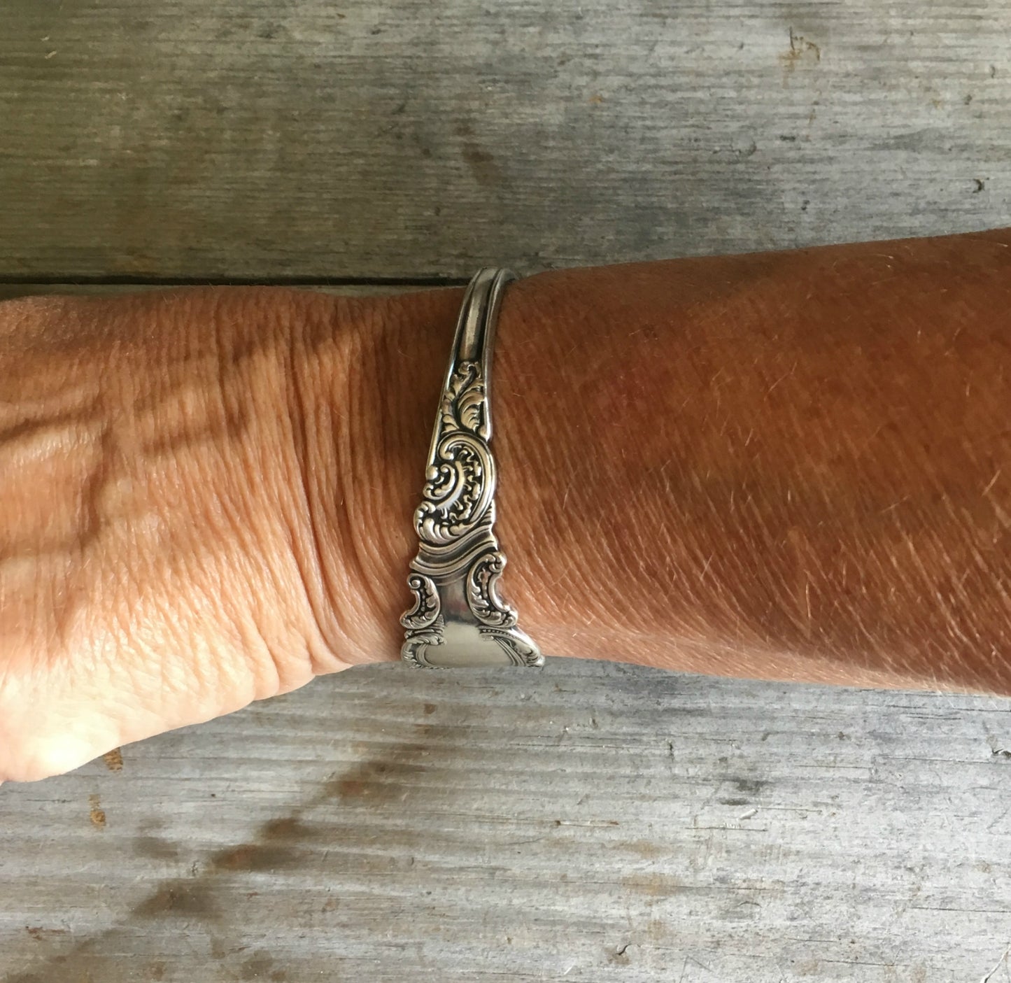 Spoon Cuff Bracelet - Rogers Aldine - #4207