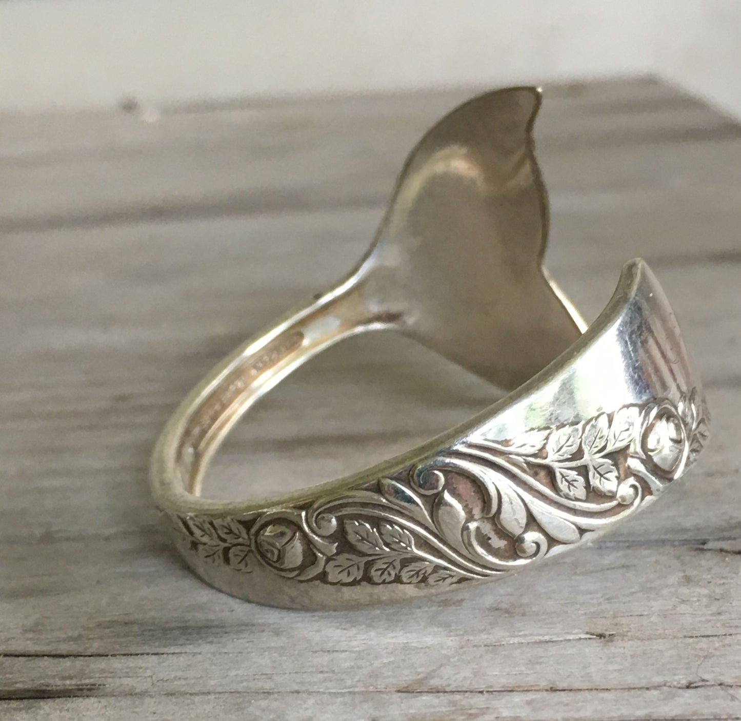 Spoon Cuff Bracelet - MERMAID SOUL - BRIDAL CORSAGE- #4280