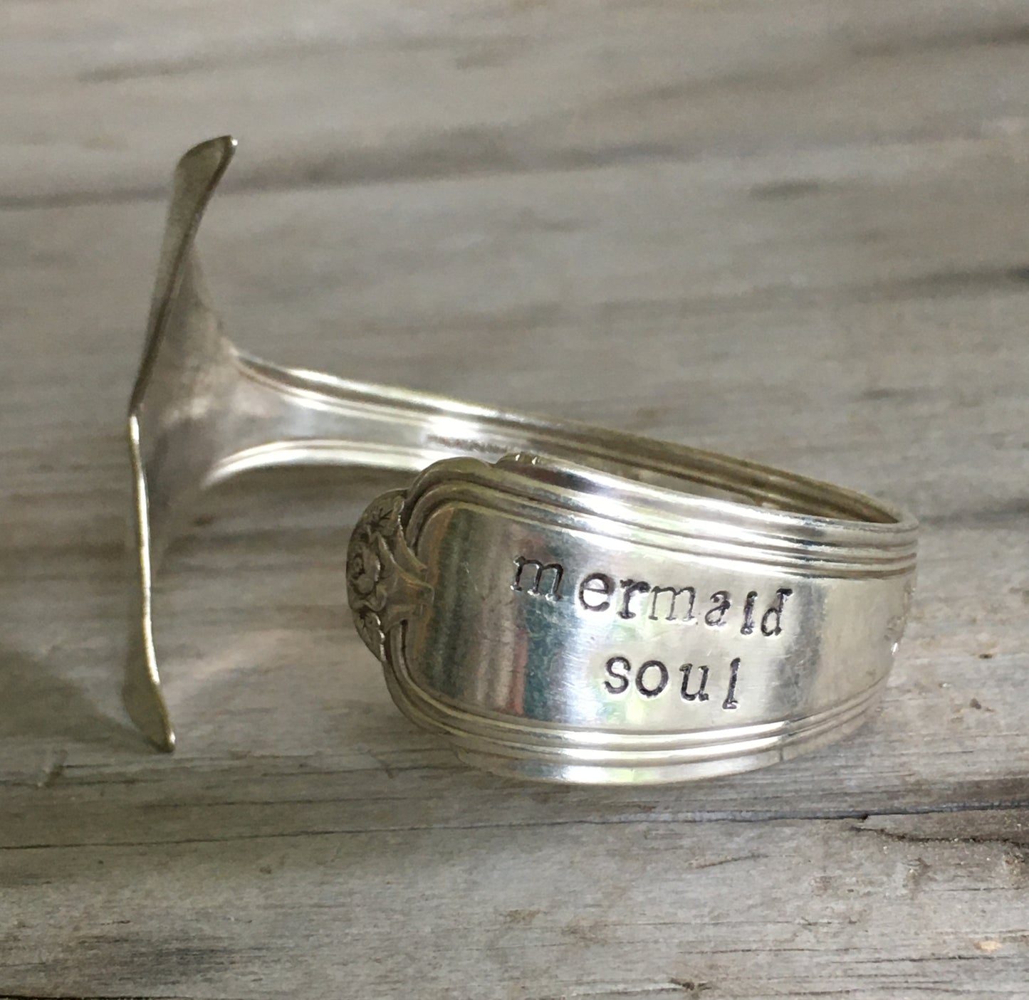Spoon Cuff Bracelet - MERMAID SOUL - JEWEL - #4282