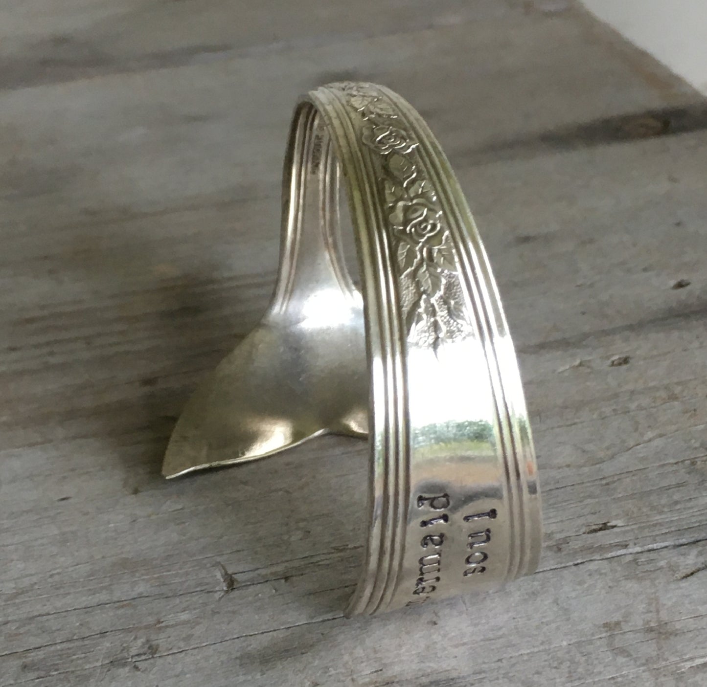 Spoon Cuff Bracelet - MERMAID SOUL - JEWEL - #4282