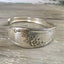 Upcycled Spoon Cuff Bracelet in Queen Bess pattern