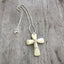 Spoon Cross Necklace - BOUQUET -  #4297