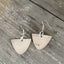 upcycled silverware spoon earrings with a modern twist