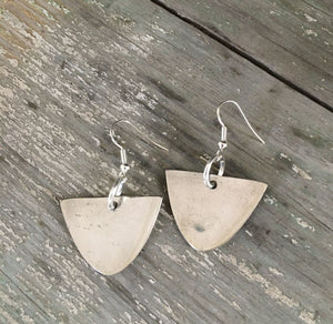 upcycled silverware spoon earrings with a modern twist