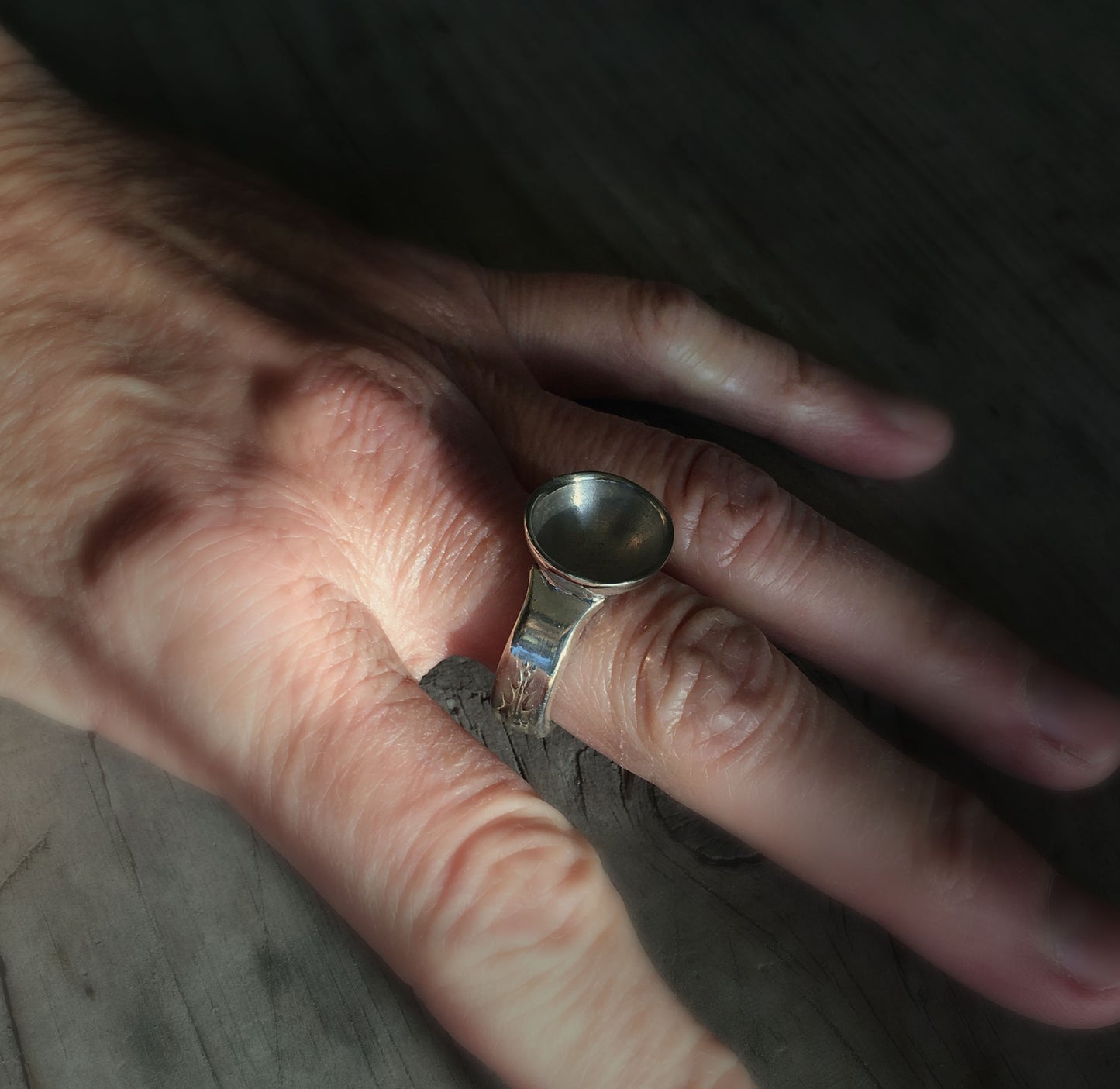 Spoon Ring with Convex Bowl - #4320