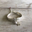 Spoon Bracelet Community Fortune with Dragonfly Charm and pink glass bead