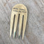 Upcycled vintage fork bookmark CARPE LIBRUM - unique gift for book lovers and bibliophiles