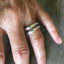 Fork Tine Ring - Double - HEART - SIZE 10.5 - #5827