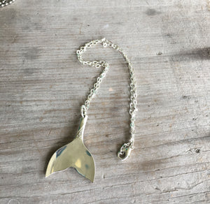 upcycled spoon necklace from silverplate spoon