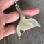 Spoon Whale Tail Mermaid Tail Necklace - #4382