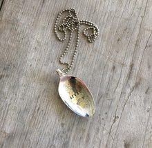Stamped Spoon Necklace - DREAM - Pickup Truck - #4393