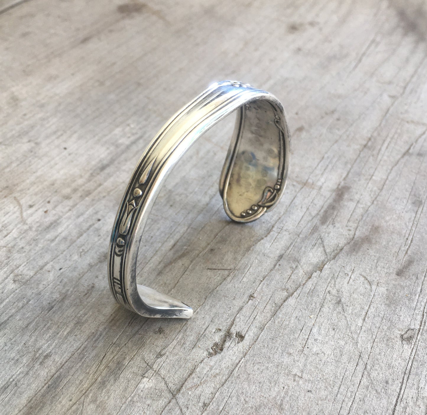 Spoon Cuff Bracelet - LEAD WITH LOVE - MEADOWBROOK/HEATHER - #4394