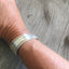 Spoon Cuff Bracelet Hand Stamped Do Epic Shit Shownon model