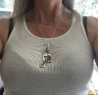 Fork Elephant Necklace - #4400