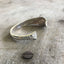 Upcycled Spoon Cuff Bracelet Hand Stamped Badass