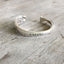 Silverware Cuff Bracelet Hand Stamped BADASS