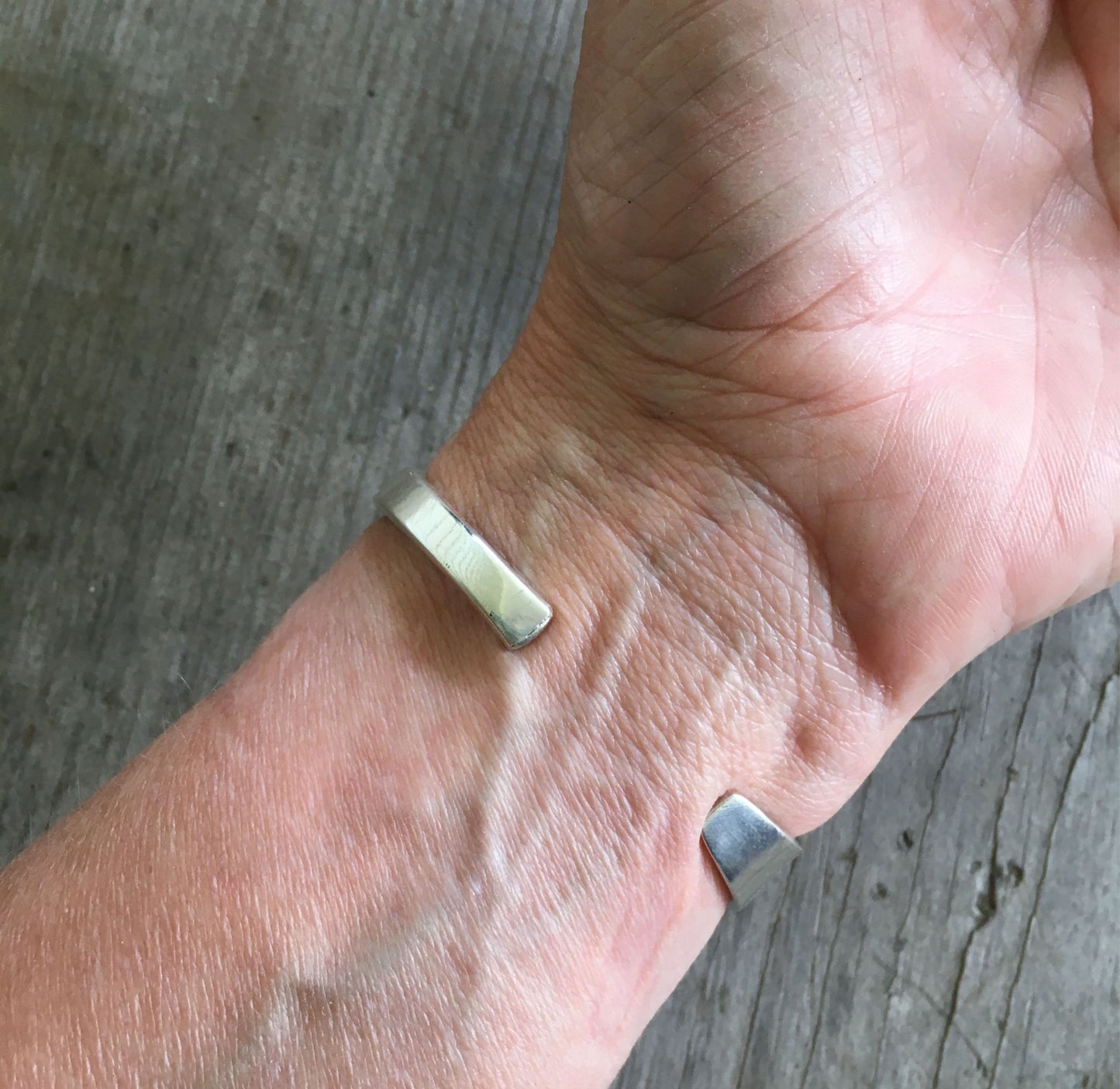 Spoon Cuff Bracelet - LAUREL MIST - #4398