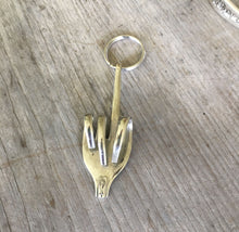 Fork Keychain - Fuck Off Fuck It Bird Flip - #4411
