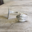 Royal Saxony Hand Stamped Spoon Cuff Bracelet BADASS