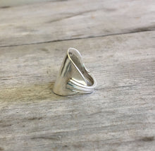 Sppon Ring in the Cuff Ring Self Wrap Design