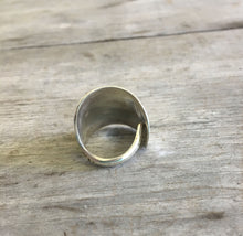 Interior view of Spoon Cuff Ring Size 8.5