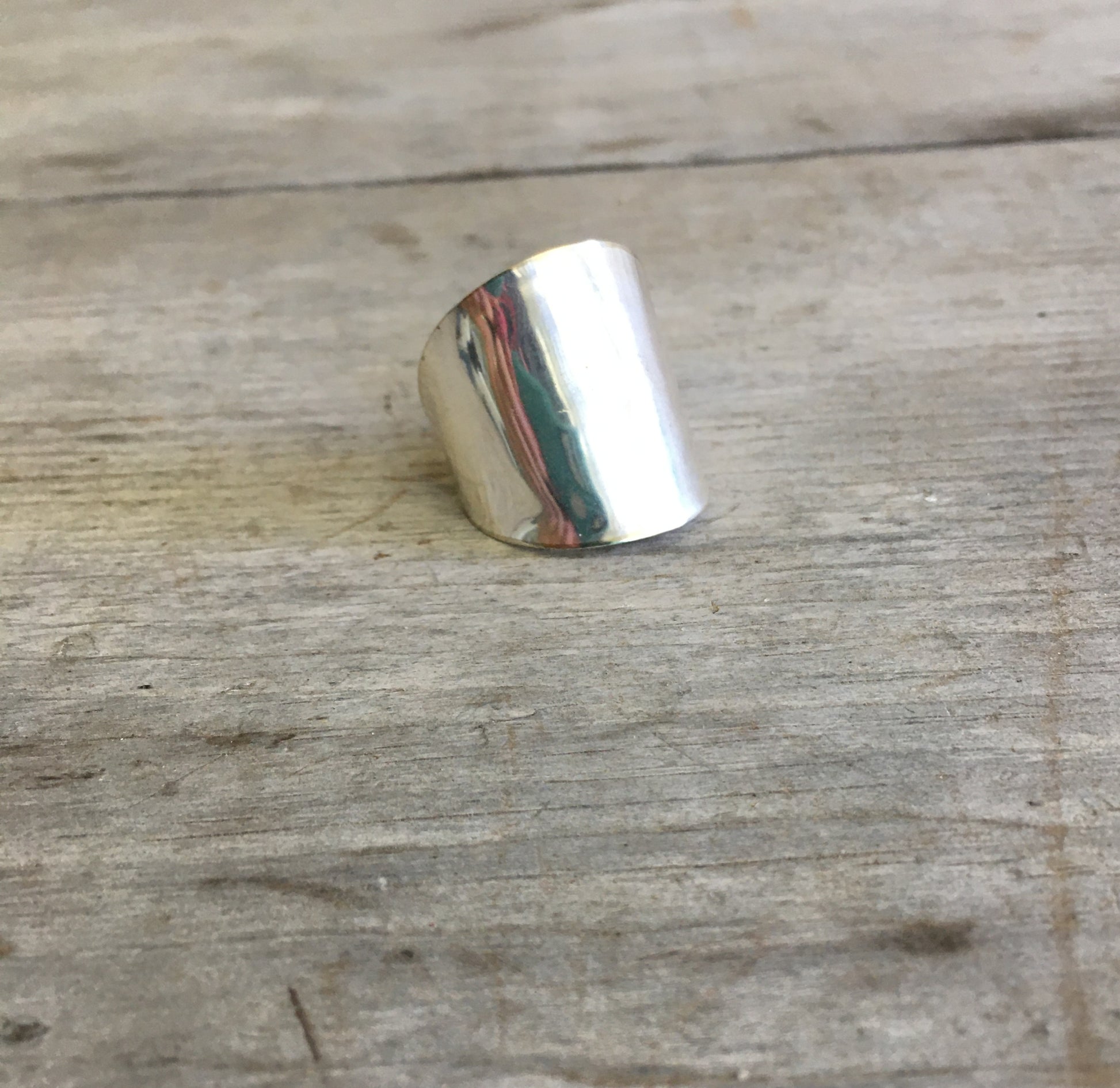 Spoon Cuff Ring Size 8.5