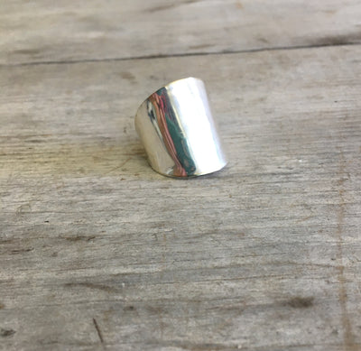 Spoon Cuff Ring Size 8.5