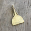 Backside of Vintage Silverware Upcycled Spoon Cheese Knife Hand Stamped Fromage