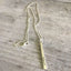 Upcycled silverware Necklace Hand Stamped Vote