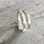 Double fork tine ring size 10