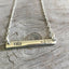 Bar Necklace - VOTE - #4450