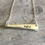 Bar Necklace - Vote - #4451