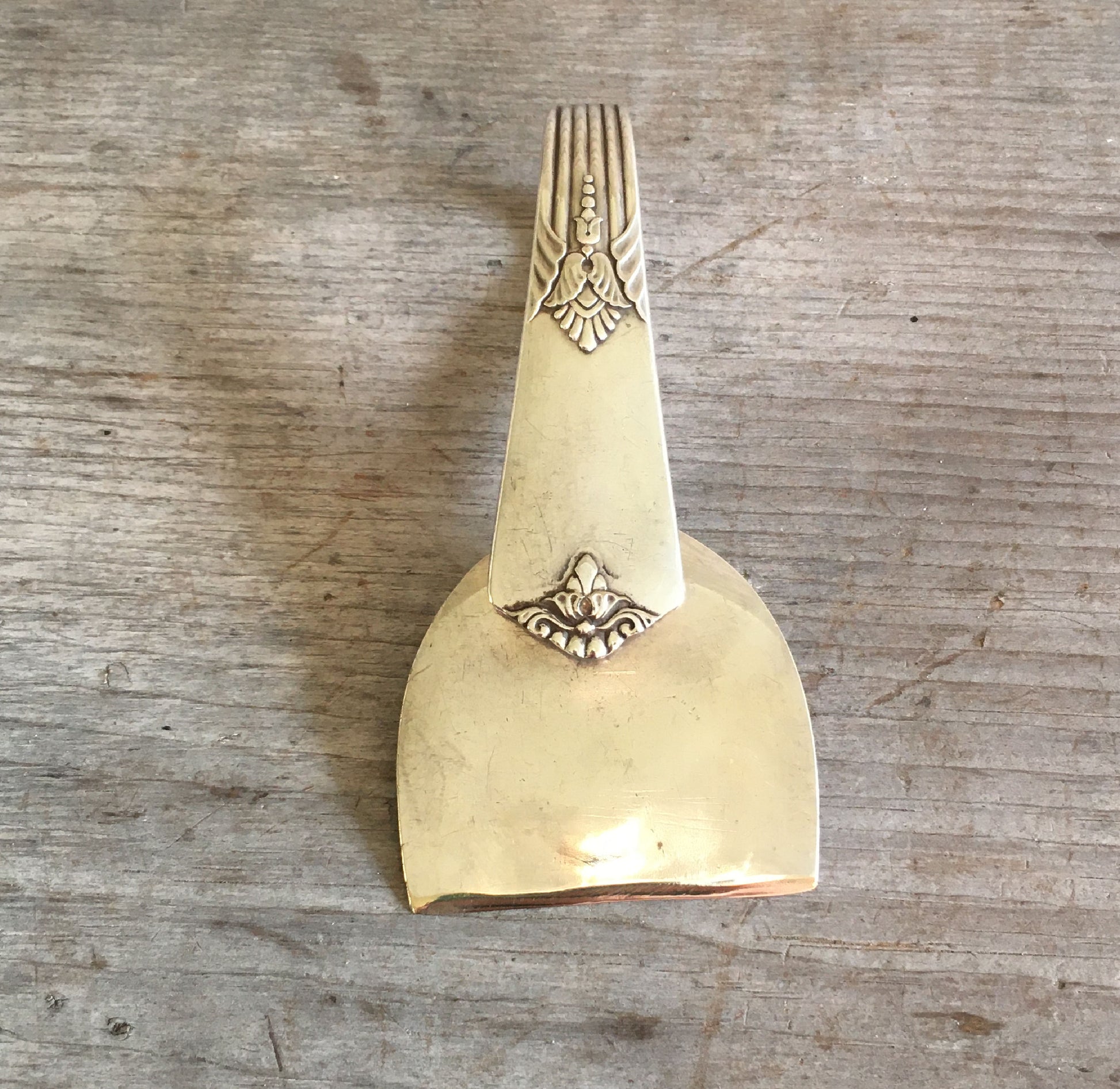 Upcycled Spoon Charcuterie Board Knife
