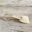 Upcycled Spoon Charcuterie Board Meat and Cheese Knife Side View 