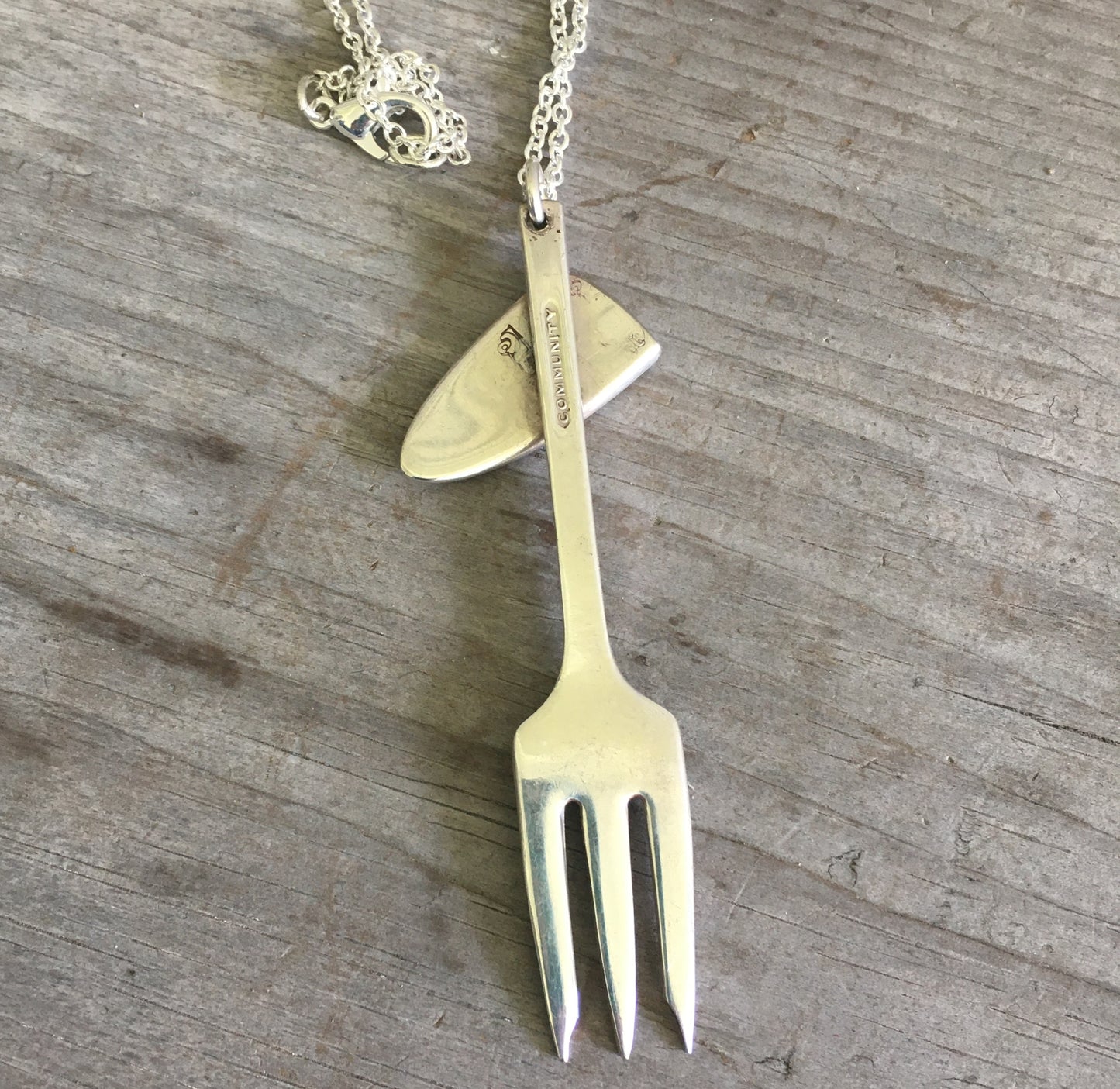 SALE Fork Giraffe Necklace - #4459