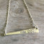 Bar Necklace - VOTE - #4461