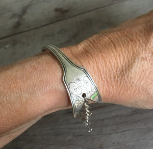 Arrow Bracelet - Upcycled Spoon Jewelry - #4471