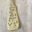 Stamped Silverware Bookmark with Tassel - YOU'LL FIND ME IN THE FOREST - #4478