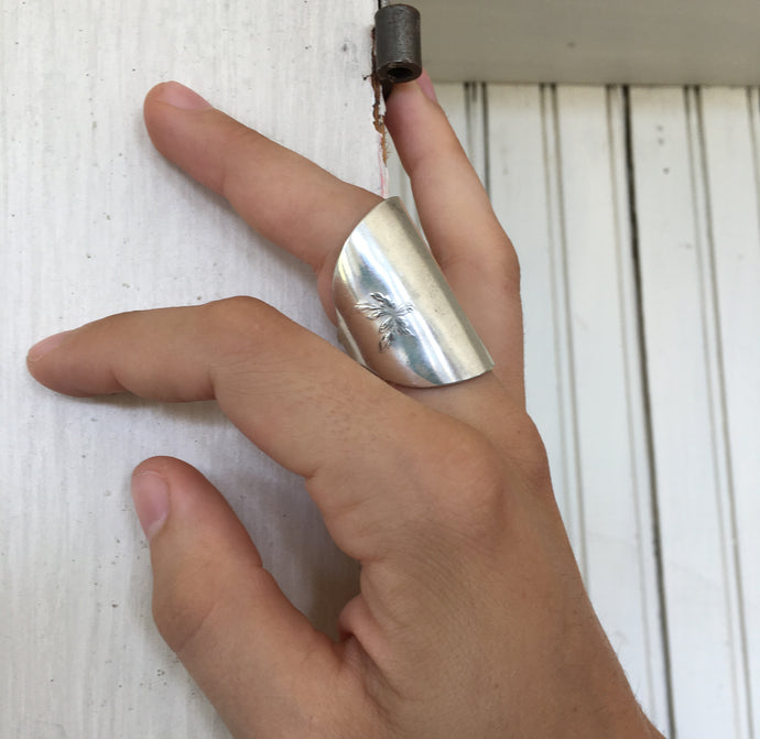 Spoon Shield Ring