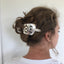 Upcycled Silverware Cake Server Spatula Stick Barrette 