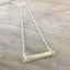 Scrap Bar Silverware Necklace - LOVE - #4499