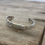 Rose and Leaf Spoon Cuff Bracelet