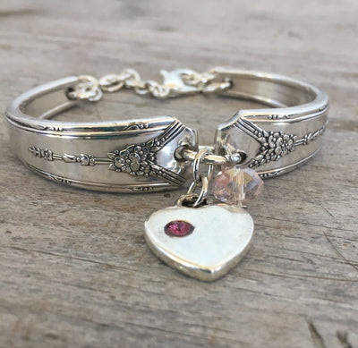 Spoon Link Bracelet Community Silverplate Milady