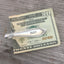 Spoon MOney Clip Hand Stamped BEER