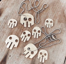 Fork Skull Necklace/Keychain - #4625