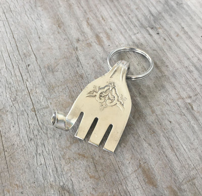 Fork Key Chain - Elephant - #4533