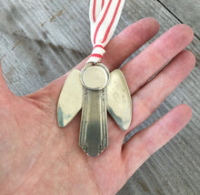Artisan Angel Ornament - Upcycled Silverware Pieces - # 4547