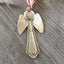 Artisan Angel Ornament - Upcycled Silverware Pieces - #4548