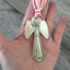Artisan Angel Ornament - Upcycled Silverware Pieces - #4548