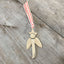 Artisan Angel Ornament - Upcycled Silverware Pieces - #4549
